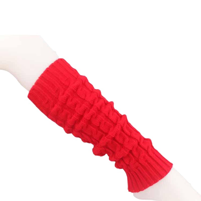 Cross-Border Amazon Thick Woolen Leg Covers Korean Style Pile Socks Autumn and Winter Knitted Foot Covers Warm Twist Socks Women's Socks