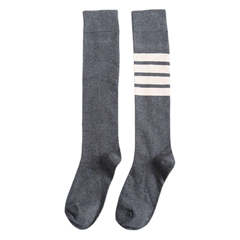 Jk Long Socks for Women, Summer Thin Calf Socks, Trendy Street Sports Student Japanese-Style Knee-High Jk Socks, Ins Style