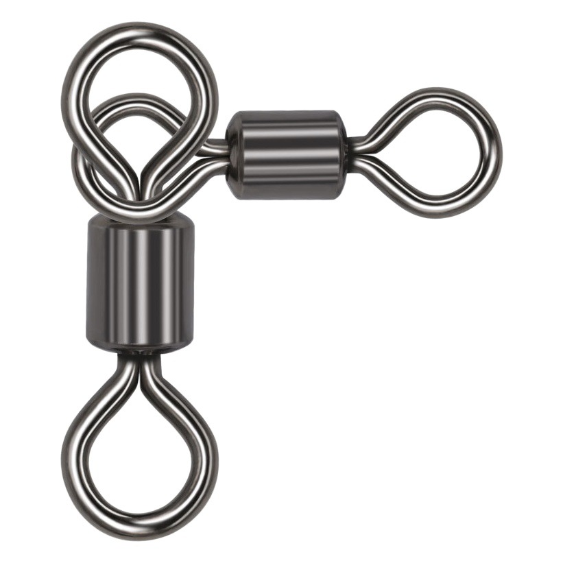 Outdoor Fishing Supplies Wholesale Mother-In-Law Ring Splitter Figure Eight Ring Connector American Parent-Child Swivel