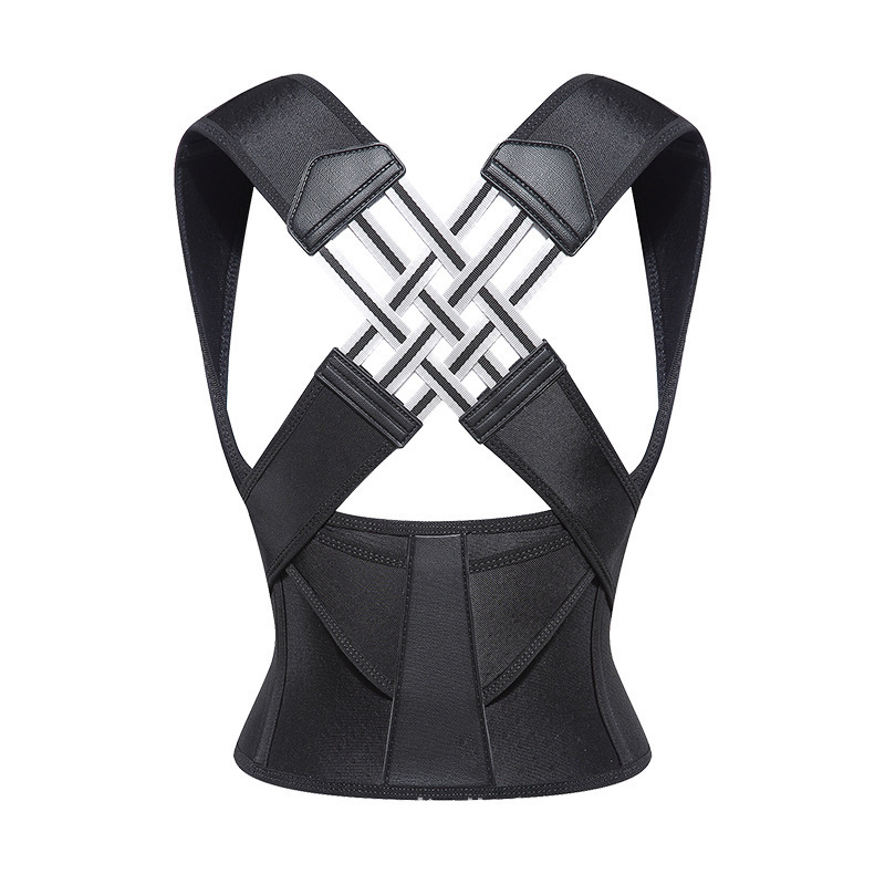 Picture of Cross-border Adult Male and Female Adult Strap Open Shoulder Anti-humpback Strap Back Strap Waist Protection Shake Tone Explosions