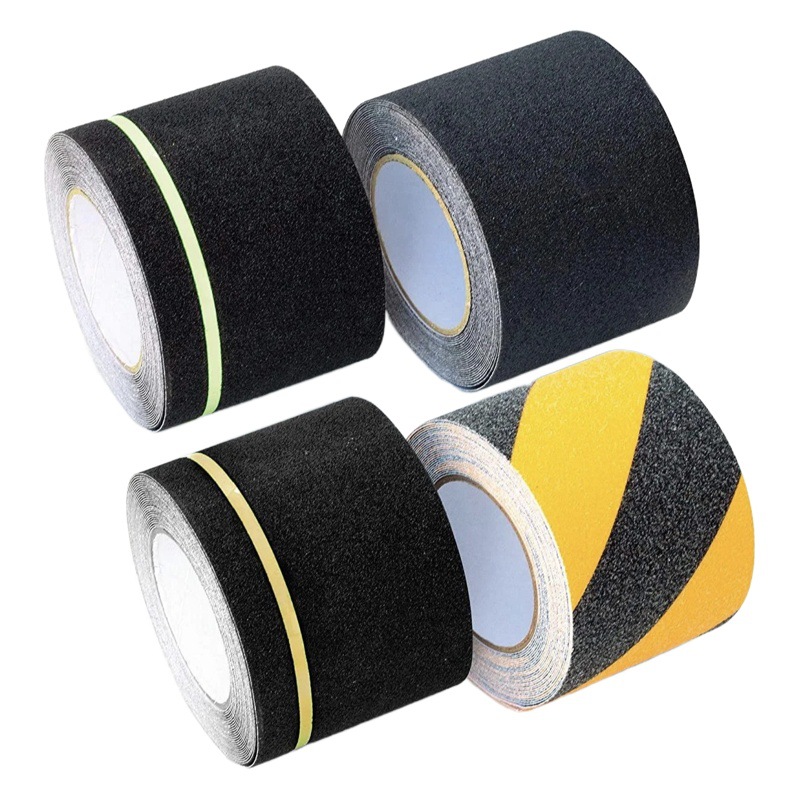 Frosted PET Tape Shopping Mall Universal Caution Step Anti-slip Special Tape Luminous Strip Anti-slip Sandpaper Anti-fall Paste