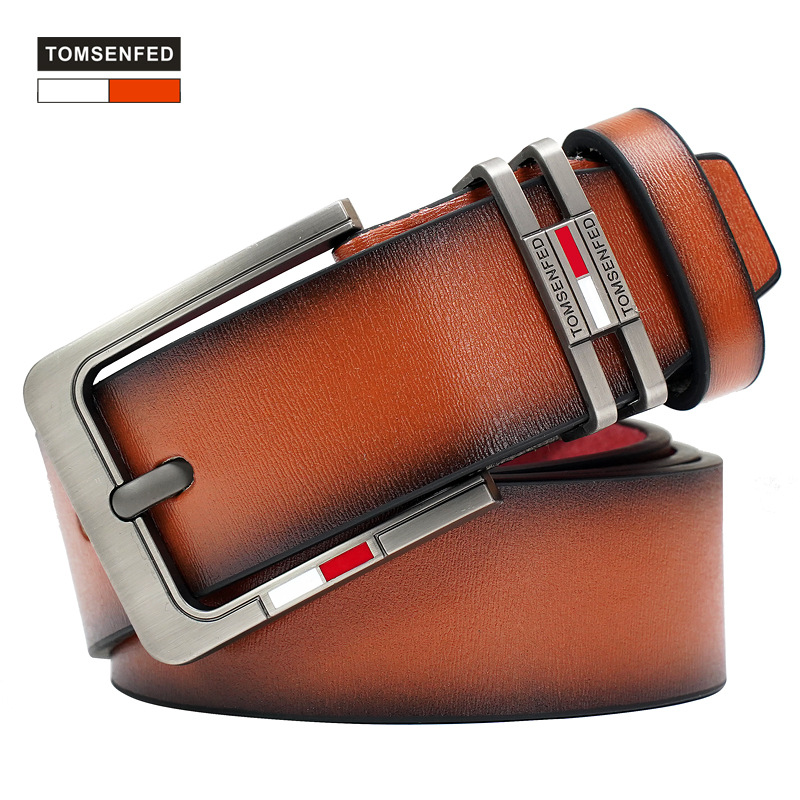 Picture of TOMSENFED new men's foreign trade cross-border oil drop needle buckle belt fashion casual pants belt manufacturers in stock