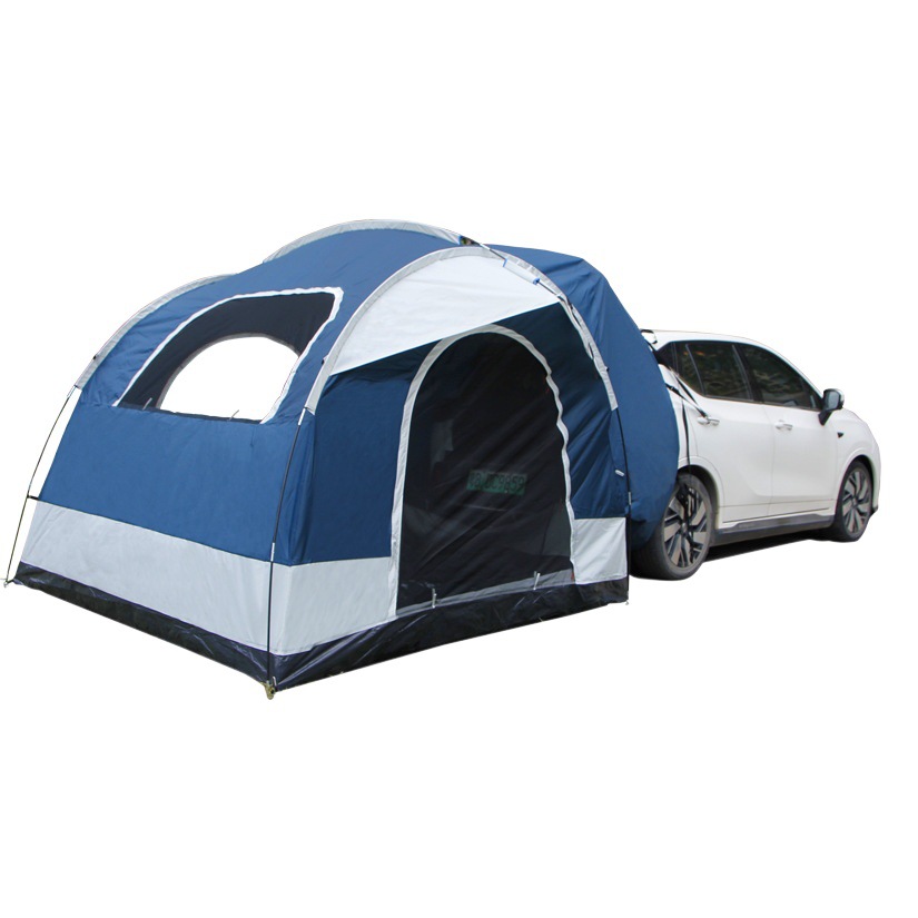 Self-Driving Equipment Suv Roof Rear Outdoor Camping Style Tent 3-4 People Double-Layer Multi-Functional Portable Camping Style Tent