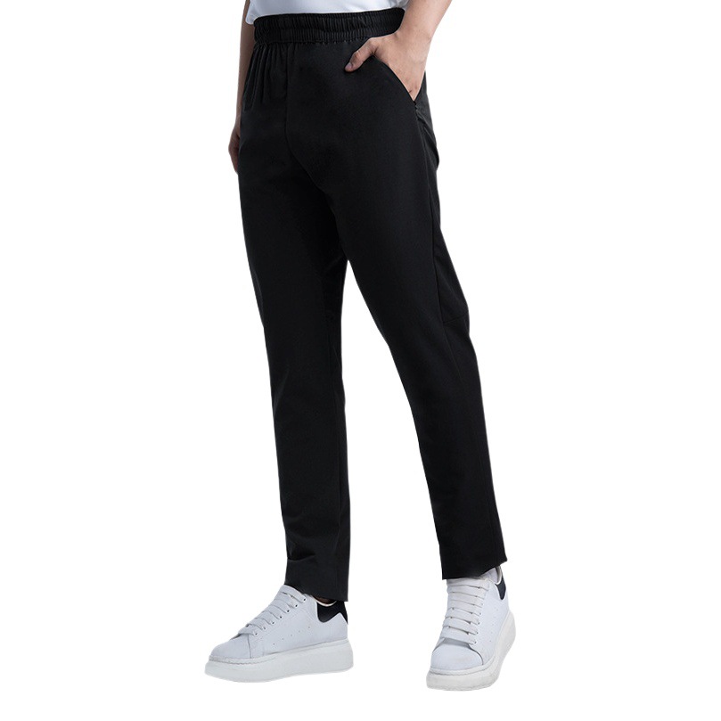Dijia's Same Casual Quick-Drying Pants Men's Slim Straight Elastic Mountaineering Assault Pants Outdoor Running Sports Pants