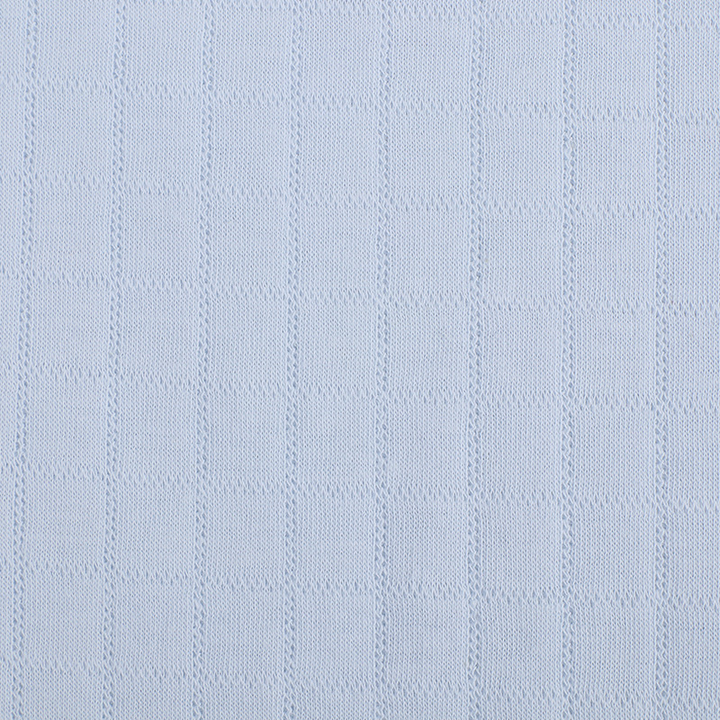 Picture of in stock Knitted Double-Layer Jacquard Unpadded Fabric Breathable Neonatal Monk Jompon Air Layer Fabric