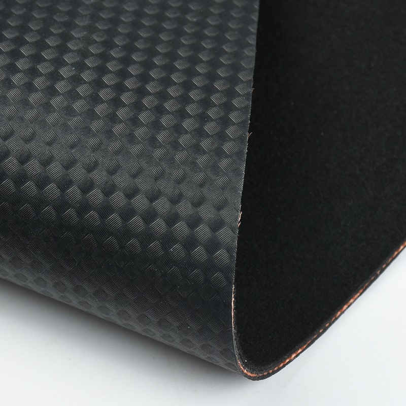 Carbon Fiber Plaid Rubber Palm Grip Leather Non-Slip Wear-Resistant Kevlar Super Fiber Hypaon Rubber Leather