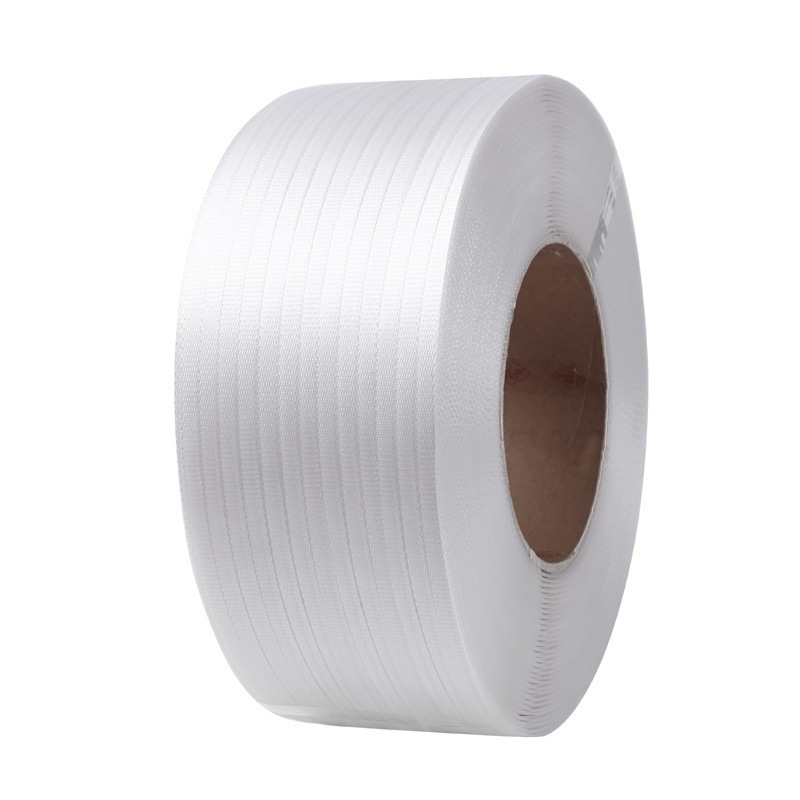 Picture of White new material transparent packing belt pp hot melt machine with packing belt plastic bag cargo transportation binding belt manufacturers