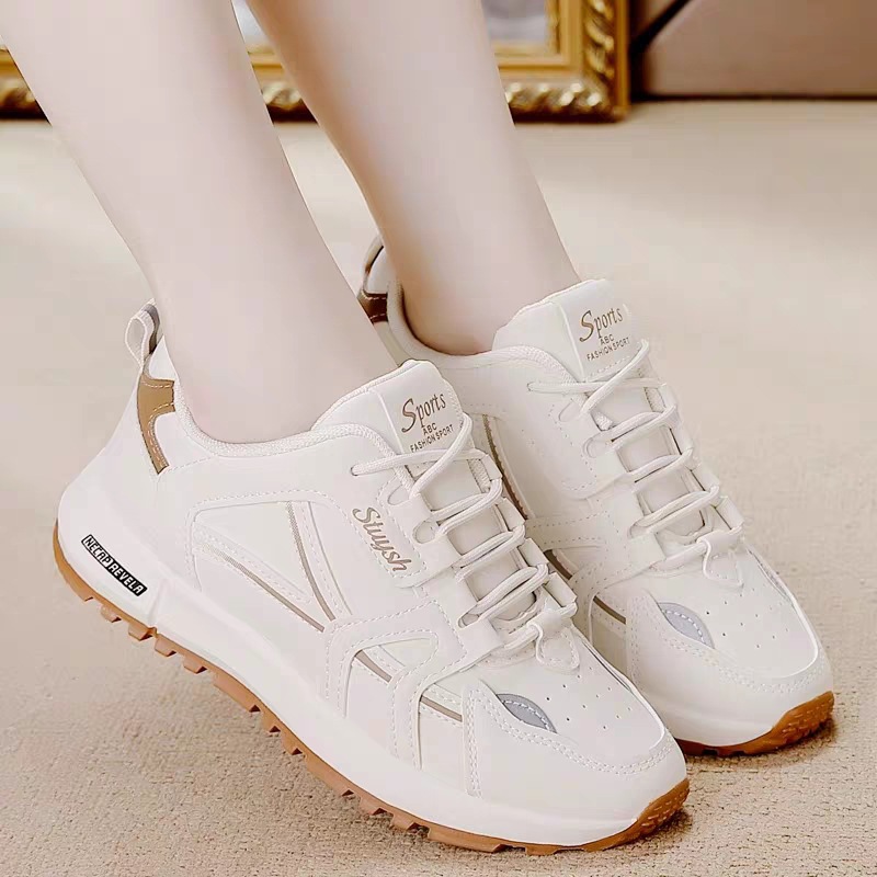 Dad Shoes for Women 2025 New Sports Shoes Soft Sole Lightweight Non-Slip Soft Sole Lightweight Casual Shoes Running Shoes Versatile
