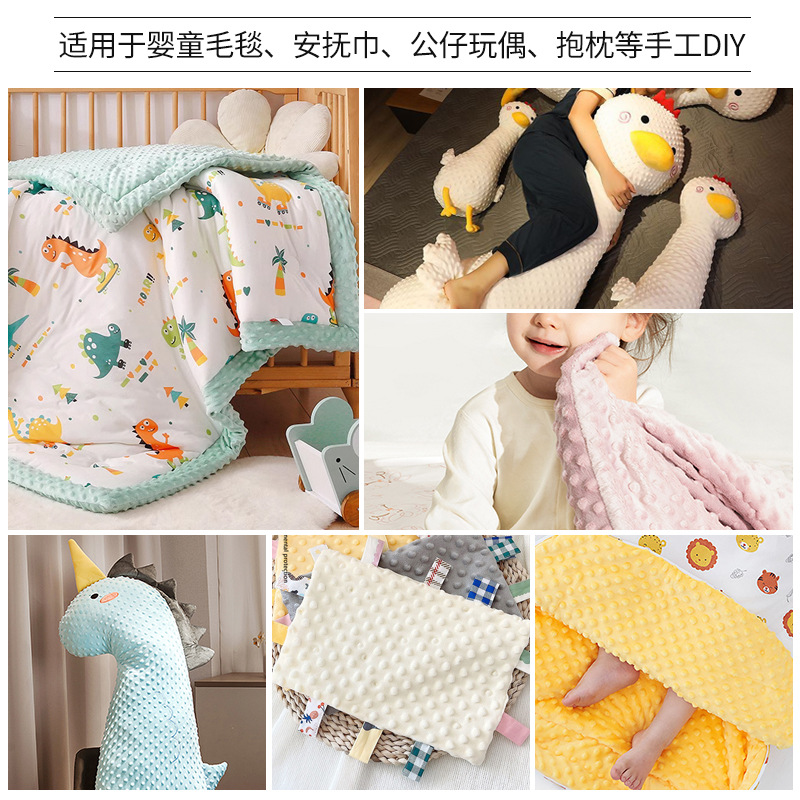 Picture of Beanie Velvet Fabric Kidsren's Bedding Baby Comfort Blanket Sleeping Bag Clothes Baby Type a Velvet Super Soft Fabric