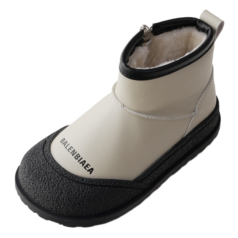 Xshx『Retro Paris』Children's Birkenstock-Style High-Top Snow Boots, Stable, Anti-Kick, Water-Resistant 249031