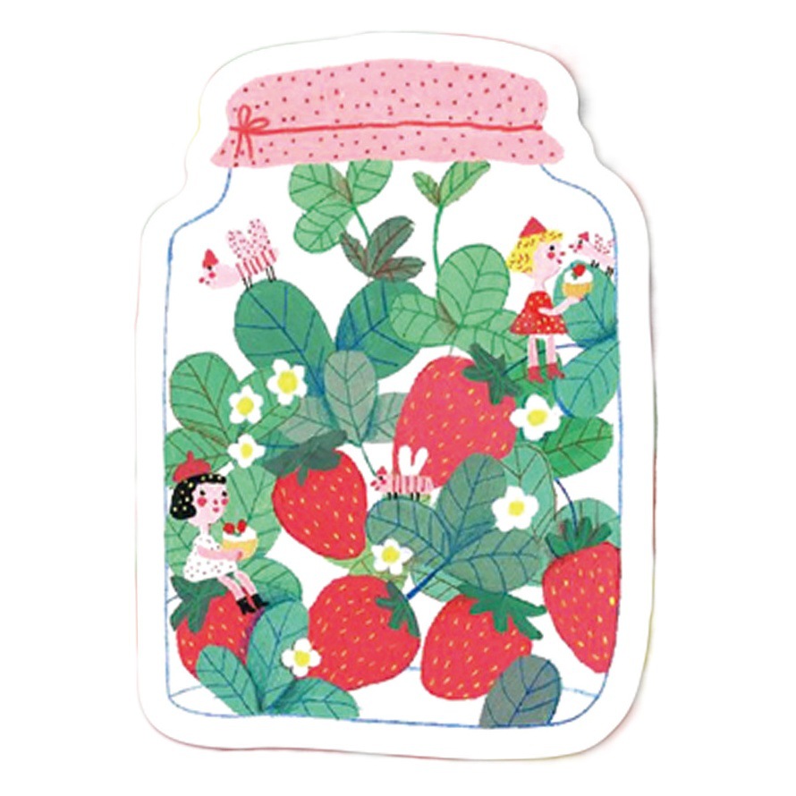 50 pieces girl heart cute strawberry dessert graffiti stickers kawaii mobile phone water cup computer hand account waterproof stickers