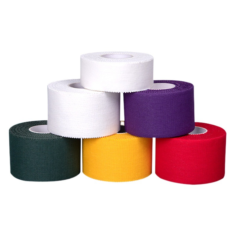 Picture of Cross-Border Hot-Selling White Adhesive Sports Tape Outdoor Finger and Wrist Support Bandage Cotton Cross-Stitch Adhesive Tape