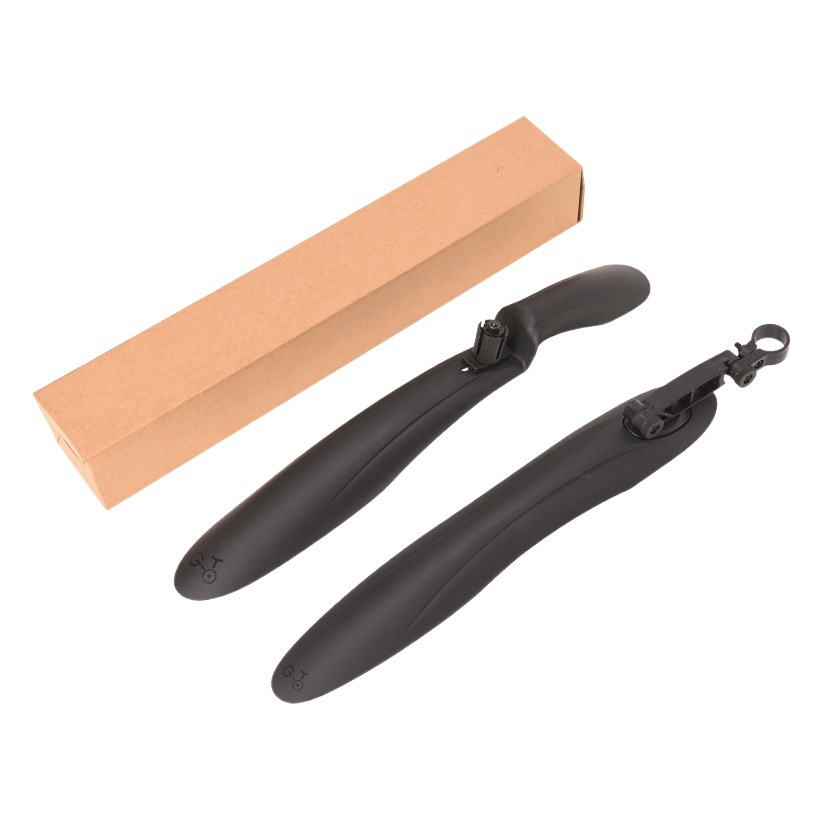 Bicycle mudguard plastic mountain bike 26 inch 27.5 inch water flap mud tile adjustable bicycle mudboard accessories