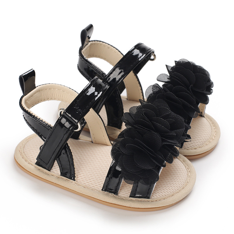Picture of Summer flowers 0-1 year old baby girl sandals