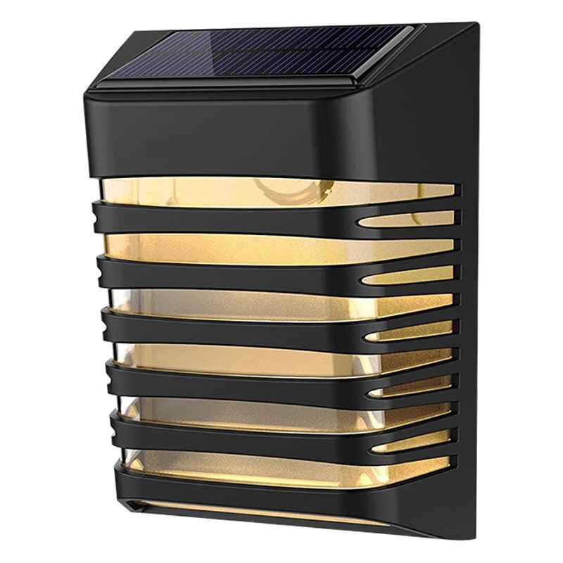 Cross-Border Solar Wall Lamp Home Fence Garden Lamp Outdoor Garden Decoration Layout Waterproof Atmosphere Outdoor Lamp