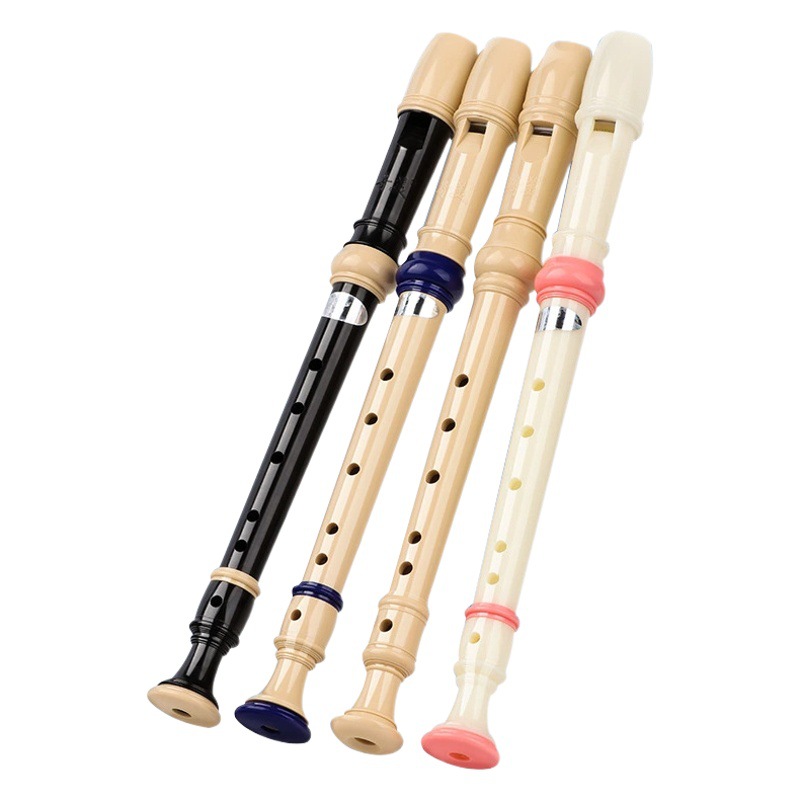 Chimei Cross-Border Recorder German-Style High-Pitched 6-Hole 8-Hole Recorder for Elementary School Students, 6-Hole 8-Hole Children's Flute Instrument for Beginners