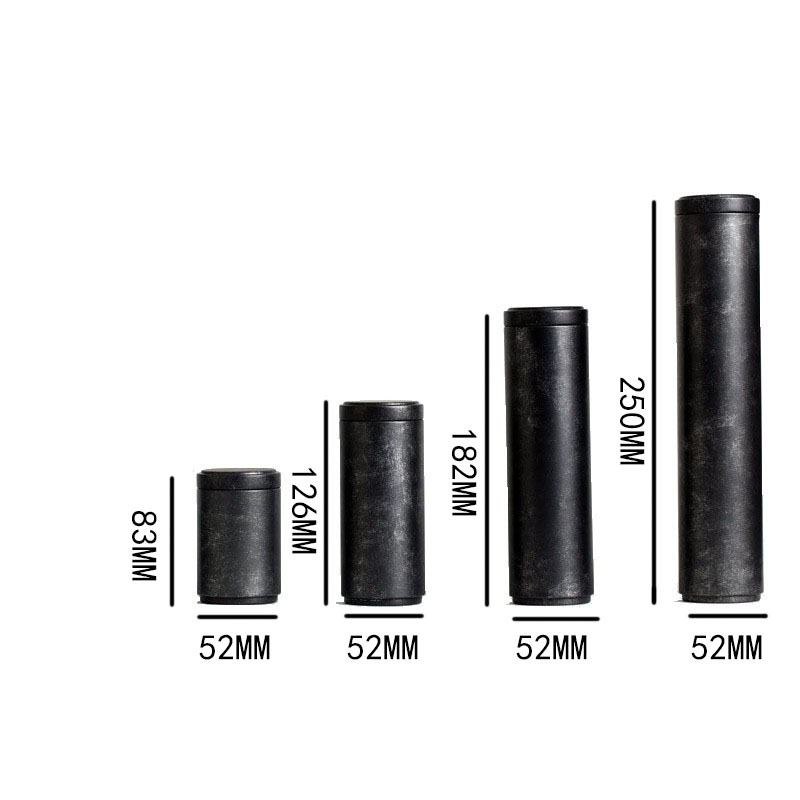 Portable small round jar retro fine frosted tea jar iron box round iron box small tea cake jar in stock wholesale