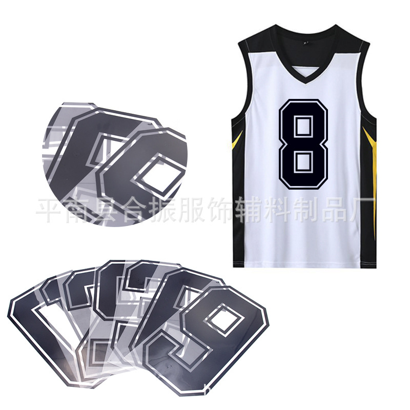Finished spot digital alphabet offset printing offset printing pattern stickers offset stamping logo thermal transfer stamping