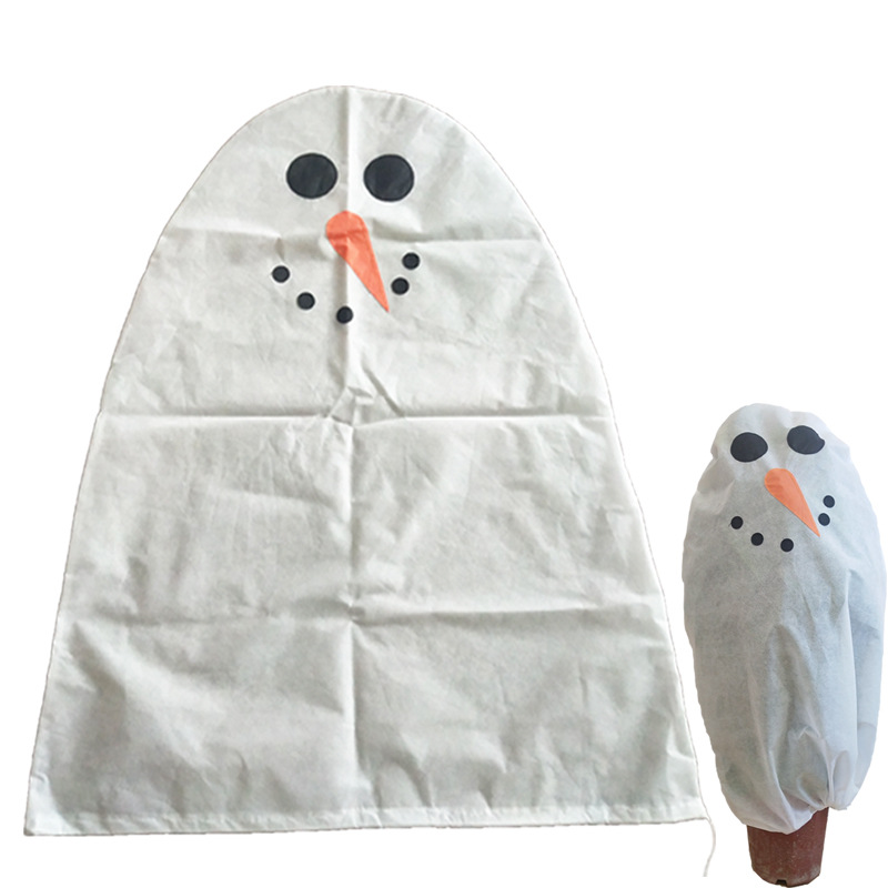 Picture of Christmas Gardening Decoration Supplies Non-Woven Christmas Tree Protective Cover Plant Cold-Proof and Insect-Proof Non-Woven Tree Cover
