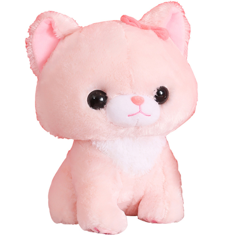 Picture of Cute Sitting Posture Rice Cake Milk Cat Plush Toy Doll Cat Series Doll Cross-border Plush Toy