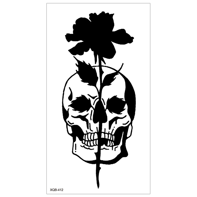 Picture of New Half Arm Tattoo Stickers Cross-border Amazon Hot Selling Set Dark European and American Realistic Waterproof Tattoo Stickers Wholesale