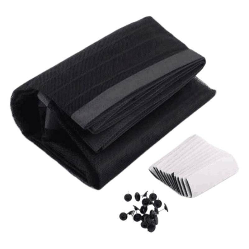 Summer mosquito-proof door curtain Velcro installation magnetic buckle screen door automatic closed magnetic partition screen door curtain screen