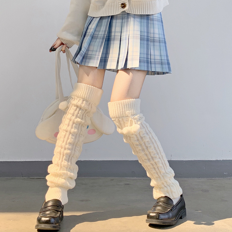 Lolita Long Socks 70CM Long Barrel Socks Long Ball Socks JK Girls Lolita Style Socks
