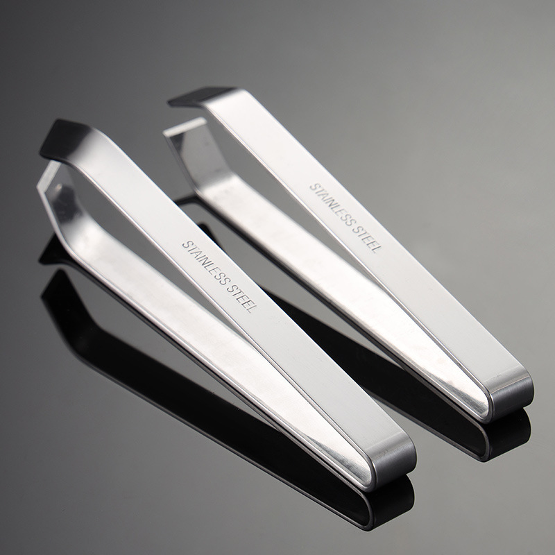 Picture of Stainless steel hair plucker fish bone plucker kitchen pig hair clip thickened chicken duck goose hair clip plucking tweezers garlic stripper