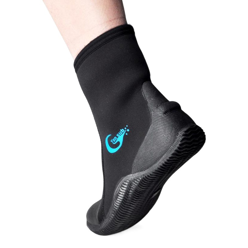 Tracing Shoes Diving Boots Snorkeling Shoes Rescue Flood Fighting Shoes 5mm Non-slip Wear-resistant Wholesale Fire Emergency Waters for Men and Women