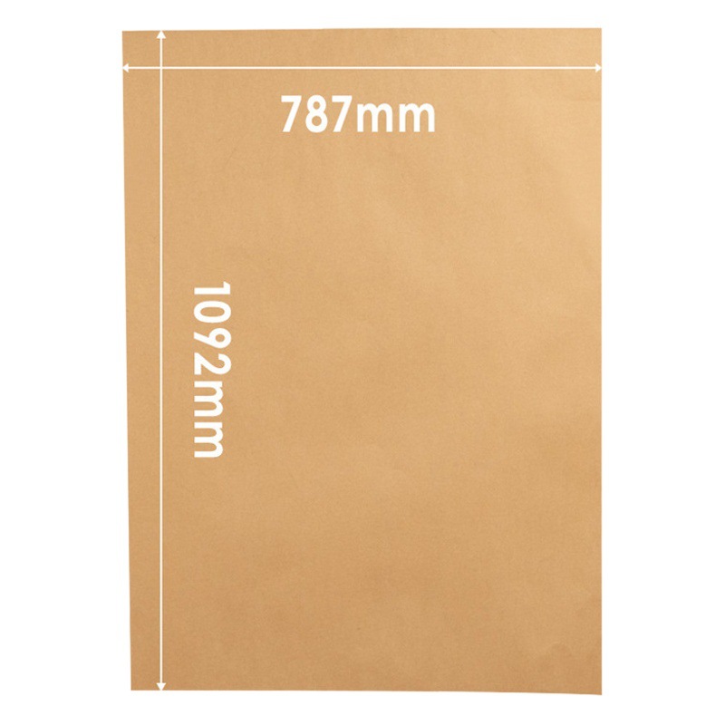 Extra Large Fully Open Large Sheet of Kraft Paper Sandwich Wrapping Paper Book Paper Book Cover Paper Flower Wrapping Paper Honeycomb Paper Size