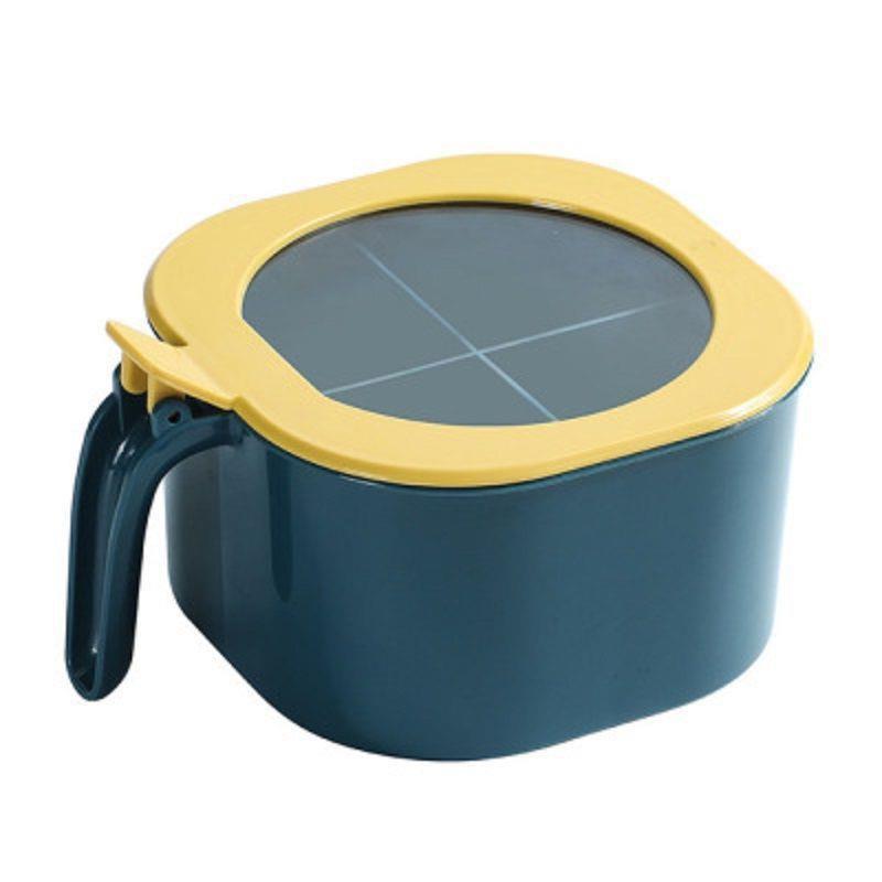 Picture of Kitchen Seasoning Bottle Seasoning Box Household Seasoning Storage Box Integrated Multi-grid Creative Cute Storage Rack Seasoning Jar Bottle