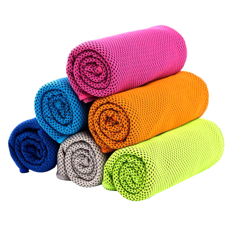 Picture of Summer Cold Towel Cross-Border Sports Towel Sweat-Absorbent Ice Silk Towel Ice Cold Towel Fitness Towel Can Be Customized