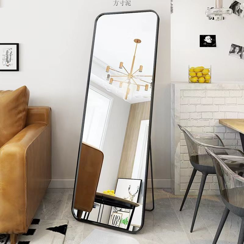 Full-Length Mirror Floor-Standing Simple Internet Celebrity Girl Home Fitting Mirror Bedroom Dressing Mirror Student Dormitory Clothing Store Factory