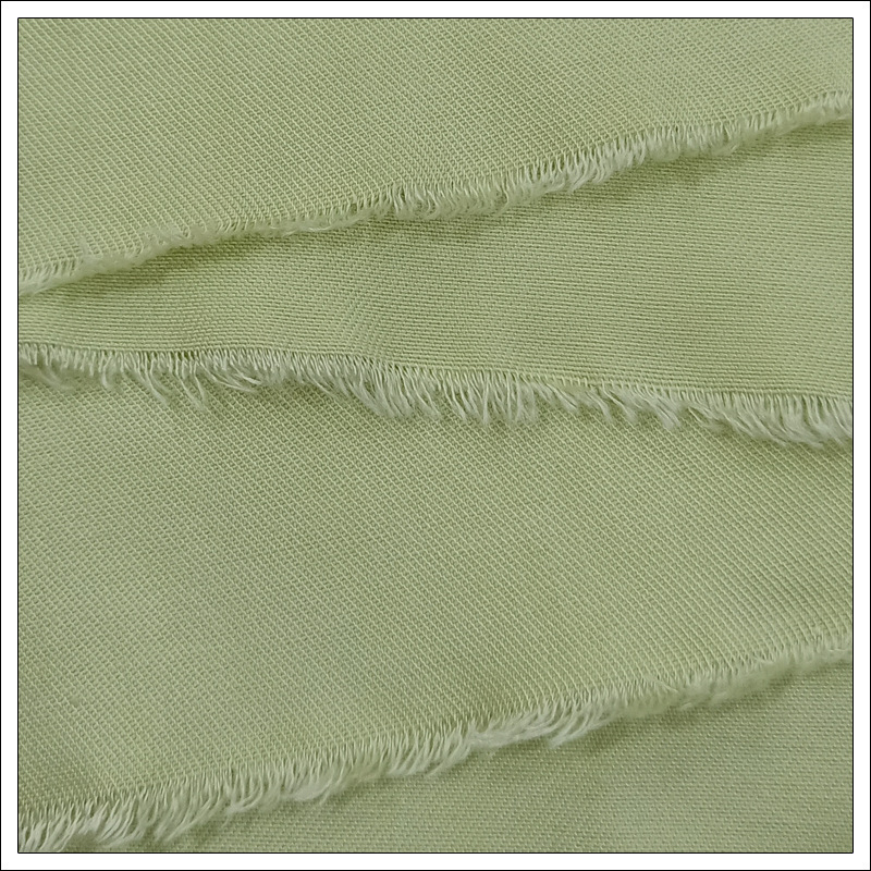 Picture of 16-Count Rayon Twill Pants Fabric, 200g Thickened Rayon Twill Fabric, Fully Viscose Twill Fabric