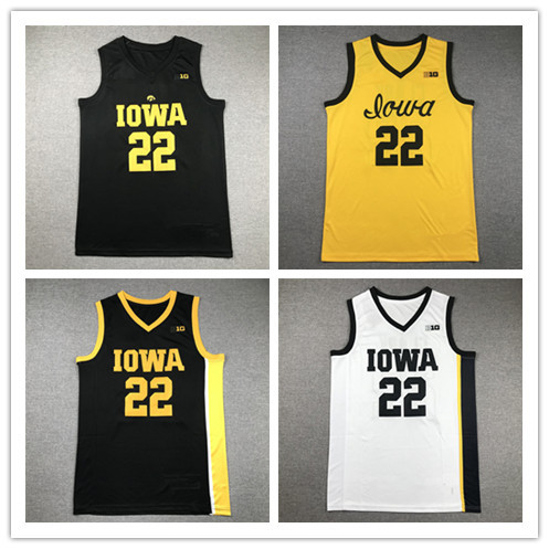 Embroidered jersey basketball suit Iowa Hawkeye 22 karat g CLARK basketball jerseywnba
