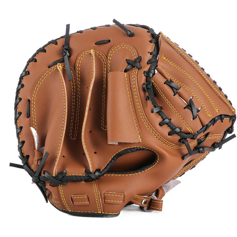 Baseball Catcher Gloves for Teenagers Professional Training Pvc Thickeneded Adult Baseball and Softball Gloves Pick-Up Gloves