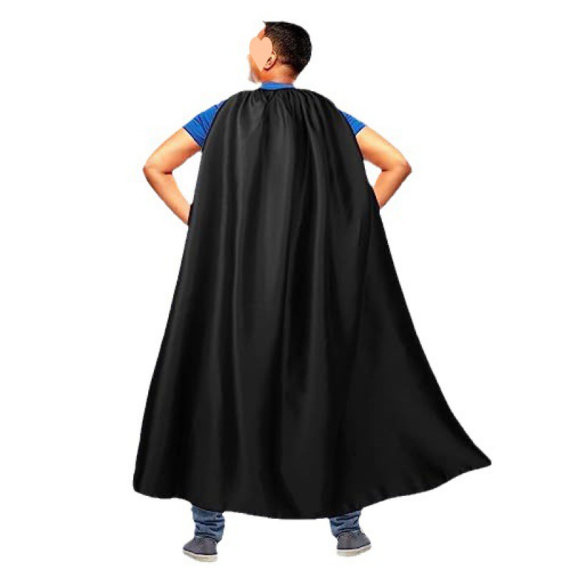 Picture of Shawl Cross-Border Halloween Cloak Anime Cosplay Costume Lace up Superman Cloak Savior Hero Red Cos