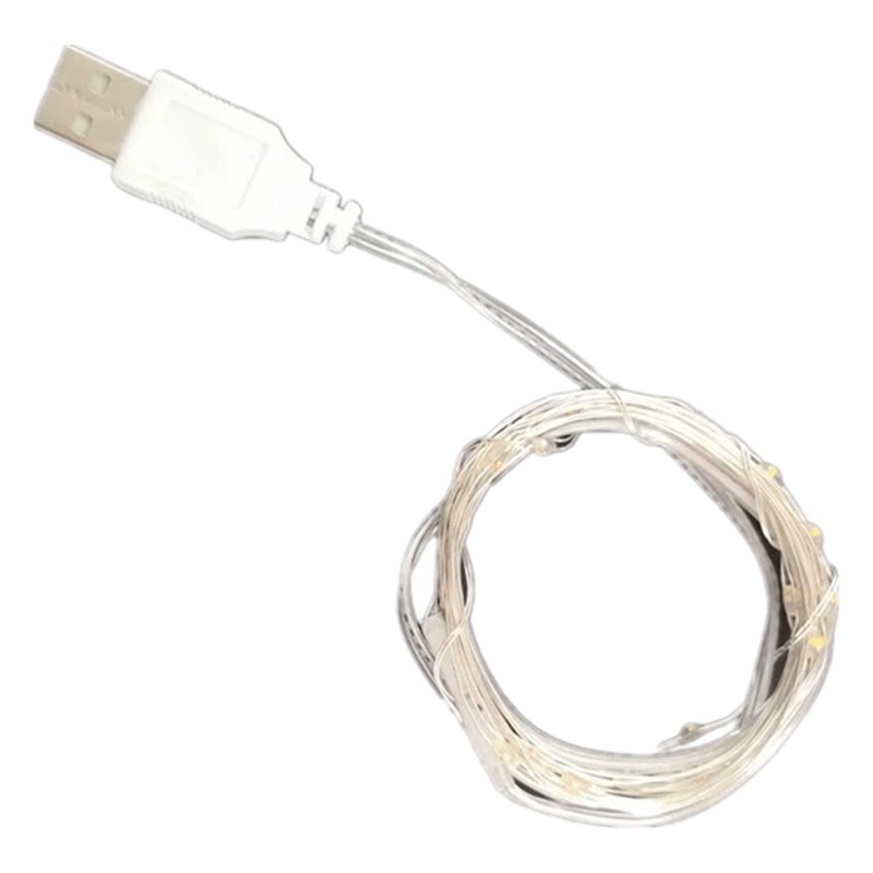 Factory Supply Wholesale Copper Wire Led Light String Holiday Lantern Christmas Decoration Star Light String USB Remote Control Night Light Lantern