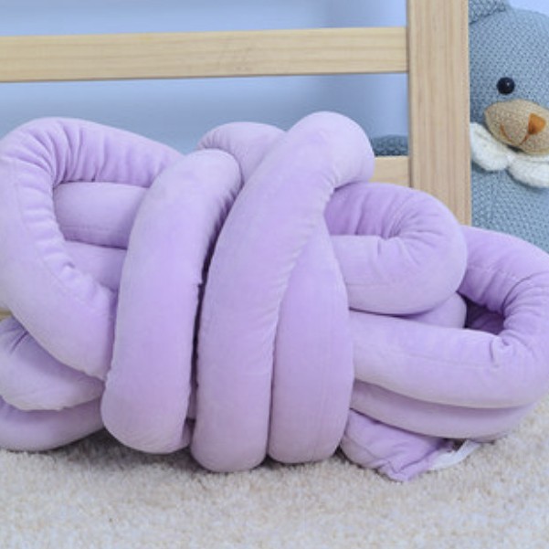Picture of Designer fashion brand wedding 5cm thick flannel thread crib bumper strip 5cm bed circumference filling core cotton bed diy
