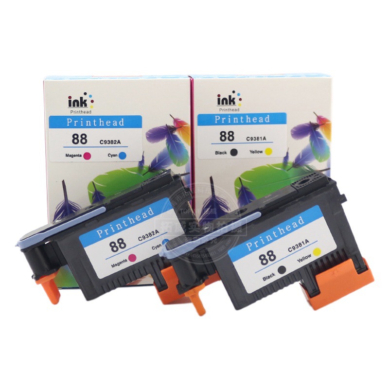 Tuowei compatible HP88 print head C9381A nozzle K5300 K8600 L7380 7580 ink wholesale