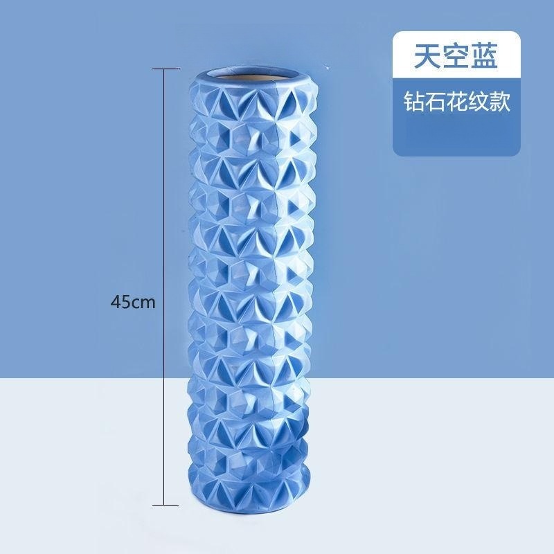 Picture of Factory sales hollow yoga column Mace EVA foam shaft muscle relaxer fitness massage stick roller barrel