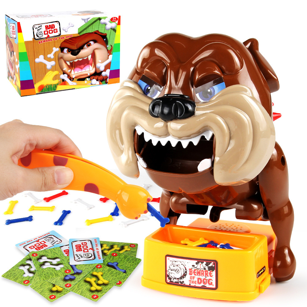 Cross-border export children bite hand trick toys variety of spoof decompression shark crocodile dog bite hand biting toys