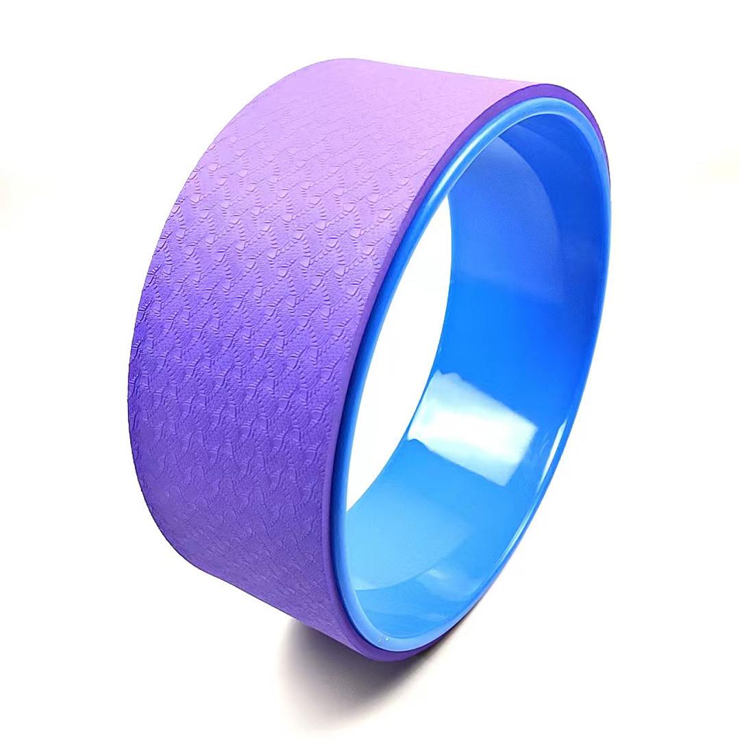 Picture of Upgraded 3D Floating EVA Yoga Wheel Back Curved Beauty Back Artifact Massage Roller Yoga Fitness Supplies