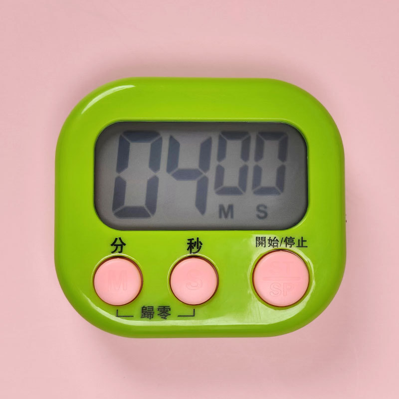 Picture of Factory wholesale new small timer students exam homework kitchen baking home electronic timer