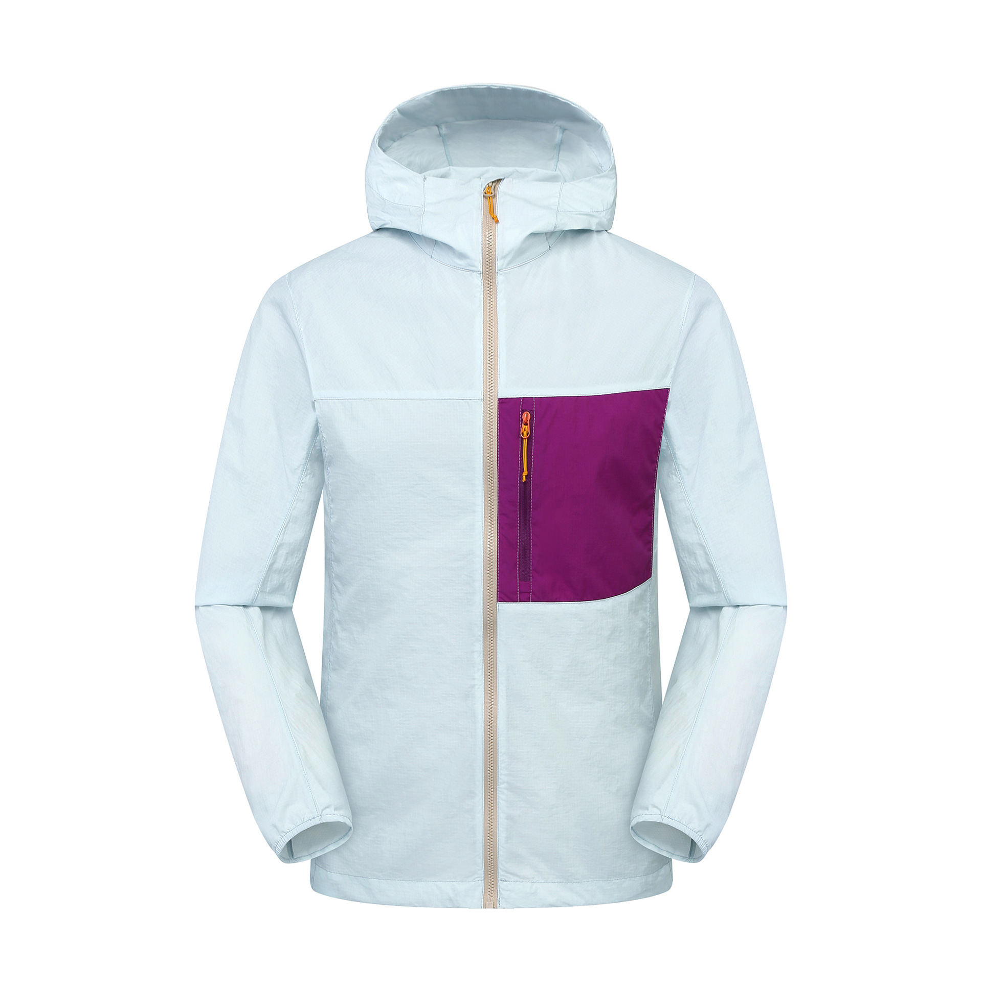 Lightweight Breathable Sunscreen Clothing Waterproof Breathable UPF50 Anti-UV YKK Zipper Fishing Clothing Anti-Storage Windbreaker