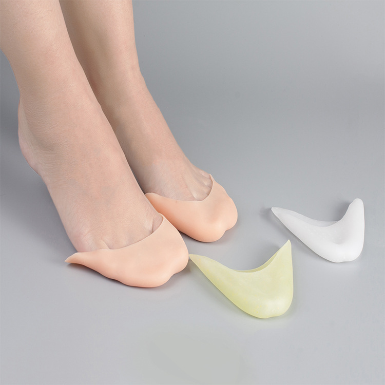Picture of Toe Protective Cover Toe Ballet High Heels Foot Pad Toe Protective Cover Silicone Forefoot Pad Anti-abrasion Foot Artifact Size