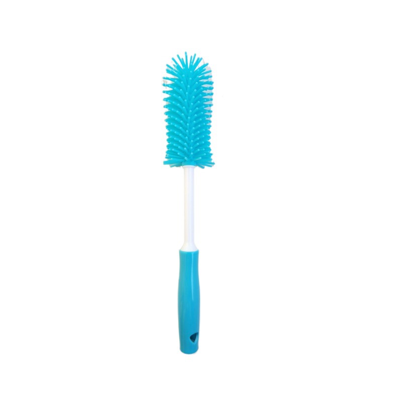 Picture of Liquid silicone bottle brush cleaning cup rotating brush nipple brush three-in-one multifunctional cleaning rinse factory direct sales