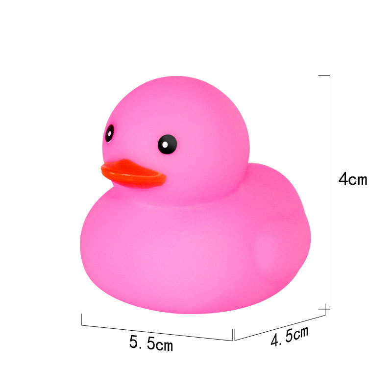 Picture of Hong Kong Version of Little Duck Toy Baby Bath and Water No. 8 Little Yellow Duck Toy Kidsren's Educational Pinch and Call