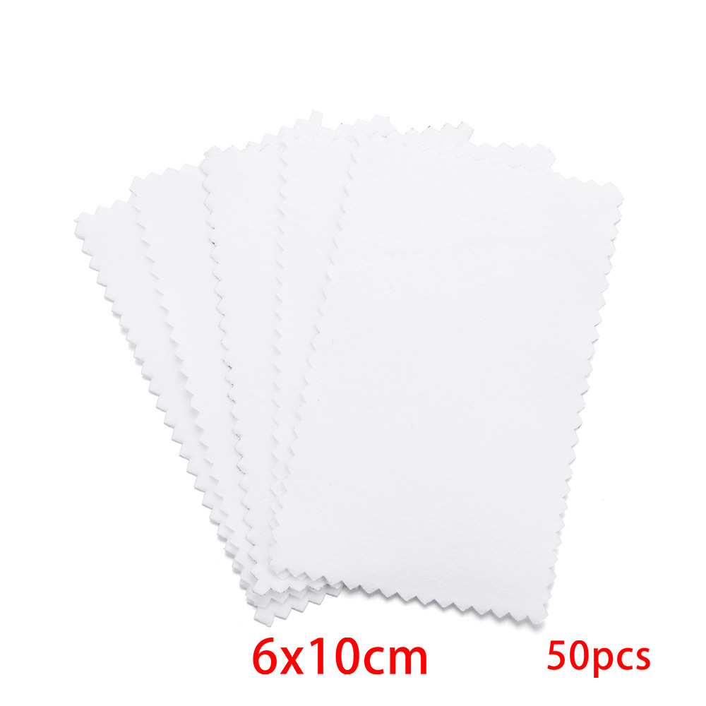Picture of Jewelry Maintenance Square Marble Pattern Silver Wipe Double-sided Mirror Wipe Cloth Silver Gauze Suede Bright Silver Cloth