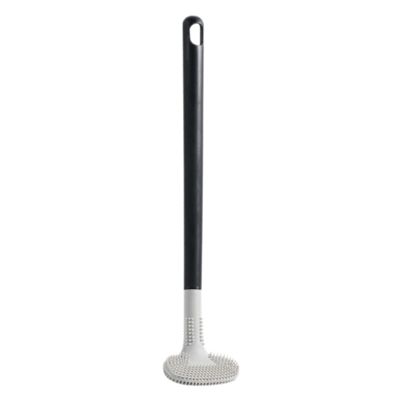 T Toilet Brush Household Long Handle Soft Wool Toilet Cleaning Brush suit Silicone Wall Mounted Toilet Brush Wholesale